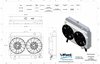 1-281-212BL High-Performance Radiator/Brushless Fan Kit, 1959-1960 Chevy Bel Air/Impala, 15.5 in. Core, Auto Trans, W/Shroud - image 2