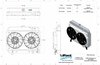 1-281-212LSBL High-Performance GM LS Swap Radiator/Brushless Fan Kit, 1959-1960 Chevy Bel Air/Impala, 15.5 in. Core, Auto Trans - image 2