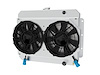 1-281-202BL High-Performance Radiator/Brushless Fan Kit, 1959-1960 Chevy Bel Air/Impala, Manual Trans, W/Shroud - image 1