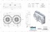 1-27310-212BL High-Performance Radiator & Brushless Fan Kit, 1966-1967 Pontiac GTO/Lemans/Tempest, Auto Trans, 2.75 in. Cores - image 2