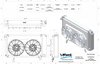 1-361-202BL High-Performance Radiator/Brushless Fan Kit, Various GM Applications (28.25 in. Core), Manual Trans, W/Shroud - image 3