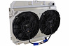 1-338-202BL High-Performance Radiator/Brushless Fan Kit, 1967-69 Mustang/Cougar, V8 (24 in. Core Support), Manual Trans