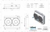 1-284-202LSBL High-Performance GM LS Swap Radiator & Brushless Fan Kit, 1963-1966 Chevrolet Trucks, Manual Trans, W/Shroud - image 2