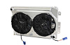 1-370-202BL High-Performance Radiator & Brushless Fan Kit, 1967-1969 GM F-Body, Small/Big Block V8, Manual Trans, W/Shroud