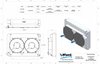 1-383-202BL High-Performance Radiator/Brushless Fan Kit, 1960-1963 Ford Galaxie 500XL, Small/Big Block V8, Auto Trans, W/Shroud - image 2