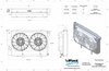 1-381-212BL High-Performance Radiator & Brushless Fan Kit, 1969-1971 Ford Galaxie, 1971-1972 Ford Mustang, Auto Trans - image 2