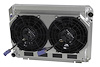 1-383-212BL High-Performance Radiator/Brushless Fan Kit, 1960-1963 Ford Galaxie 500XL, Small/Big Block V8, Auto Trans, W/Shroud - image 1