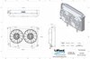 1-556-202BL High-Performance Radiator & Brushless Fan Kit, 1980-1993 Ford Mustang, Manual Trans, 2.75 in. Core, W/Shroud - image 4