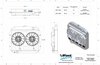 1-98511-202BL High-Performance Radiator & Brushless Fan Kit, 1965 Ford Truck, Manual Transs, Dual Chamber, W/Shroud - image 2