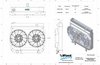 1-98506-202BL High-Performance Radiator & Brushless Fan Kit, 1957-1959 Ford Ranchero, Manual Trans, 2.75 in. Cores, W/Shroud - image 2