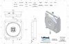 1-98514-218BL300 High-Performance Radiator/Brushless Fan Kit, 1955-1956 Ford Fairlane/Victoria, Auto Trans, 2.25 in. Core - image 2