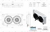 1-98513-212BL High-Performance Radiator/Brushless Fan Kit, 1972-1976 Ford Gran Torino/Ranchero, Auto Transs, Dual Chamber - image 2