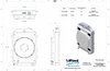 1-10518-208BL300 High-Performance Radiator & Brushless Fan Kit, 1937 Chevy Street Rod Car, Manual Trans, 2.75 in. Core - image 2