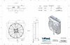 1-10514-208BL300 High-Performance Radiator & Brushless Fan Kit, 1946-1948 Chevy Street Rod (6 Cyl Core Support), Manual Trans - image 2