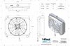 1-1673-208BL300 High-Performance Radiator/Brushless Fan Kit, 1962-1967 Chevy Nova/Chevy II, Driver Side Inlet, Manual Trans - image 2