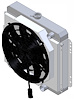 1-340-208BL300 High-Performance Radiator/Brushless Fan Kit, 1967-69 Ford Mustang, 1967-68 Mercury Cougar/XR7, V8, Manual Trans - image 1