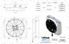 1-340-208BL300 High-Performance Radiator/Brushless Fan Kit, 1967-69 Ford Mustang, 1967-68 Mercury Cougar/XR7, V8, Manual Trans - image 2