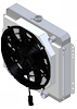 1-340-218BL300 High-Performance Radiator/Brushless Fan Kit, 1967-69 Ford Mustang, 1967-68 Mercury Cougar/XR7, V8, Auto Trans - image 1