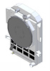 1-10505-208BL300 High-Performance Radiator & Brushless Fan Kit, 1935-1936 Chevy Street Rod, Manual Trans, 2.75 in. Core - image 1