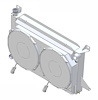 1-1451-202BL300 High-Performance Radiator/Brushless Fan Kit, 1985-1996 Ford Bronco/F-150, Manual Trans, 2.75 in. Core - image 1