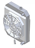 1-80080-208LSBL300 High-Performance GM LS Swap Radiator/Brushless Fan Kit, 1947-1954 Chevy Trucks Custom, Manual Trans