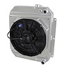 1-80080-218LSBL300 High-Performance GM LS Swap Radiator/Brushless Fan Kit, 1947-54 Chevy Trucks Custom, Auto Trans