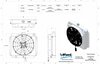 1-339-208BL300 High-Performance Radiator/Brushless Fan Kit, 1967-69 Ford Mustang/Mercury Cougar, Big Block V8, Manual Trans - image 2