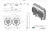 1-1640-212BL300 High-Performance Radiator & Brushless Fan Kit, 1966-1969 Mopar Big Block Applications (26 in. Core), W/Shroud - image 4