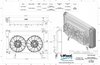 1-366-212LSBL High-Performance GM LS Swap Radiator & Brushless Fan Kit, 1967-1972 Chevy Trucks, Auto Trans, W/Shroud - image 4