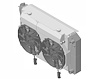 1-562-212LSBLACINXX300 High-Performance LT Swap Radiator/Brushless Fan Kit, GM Applications (26.25 in. Core), Auto Trans - image 1