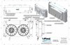 1-366-212LTBLACINXX300 Supercharged GM LT Swap Cooling System, 1967-1972 Chevy Trucks, Auto Trans, 2.75 in. Core - image 3