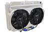 1-379-212CSBLACINXX300 Supercharged Ford Coyote Swap Radiator & Brushless Fan Kit, 1967-1970 Ford Mustang, Auto Trans - image 1