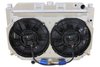 1-379-212CSBLACINXX300 Supercharged Ford Coyote Swap Radiator & Brushless Fan Kit, 1967-1970 Ford Mustang, Auto Trans - image 4