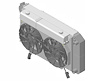 1-477-212LSBLACINXX300 Supercharged GM LS Swap Cooling System, 1970-81 Pontiac Firebird/Trans AM (27.25 in. W Core), Auto Trans - image 1