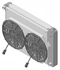 1-716-112BL300 High-Performance Radiator & Brushless Fan Kit, 1973-1993 Chevy Trucks, Auto Trans, 2.25 in. Core, W/Shroud - image 1