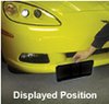 Show N Go License Plate Transport 2005-2013 C6 Corvette Z06 and GrandSport Manual Operation - image 2