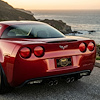 C6 REAR LICENSE FRAME