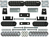 BM1024KIT Body Mount Bushing and Hardware Kit for 1955-1957 Chevy Bel Air, 150, 210 - image 1