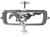 GRILLE BAR CORRAL MUSTANG - image 1
