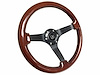 6 BLT WOOD/BLK ST WHL - image 1