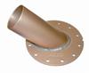 Fill Neck w/Paddle Valve 2-1/4 -45deg - image 1