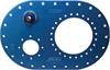 Quick Fill Plate NASCAR Flat w/7 5 deg offset bolt Pattern - image 1