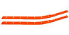 ABC Valance Wear Strip Neon Orange - image 1