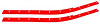 ABC Valance Wear Strip Red - image 1