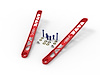 450-721003-R Front Suspension Strut Brace Red Toyota GR Supra (A90) 20-26 L4-2.0L (t)/L6-3.0L (t) - image 1