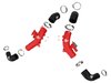 46-20558-R BladeRunner 2-1/2 IN Aluminum Hot Charge Pipe Red Toyota Land Cruiser (J300) 22-25 V6-3.4L (tt) - image 2