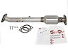 47-46103 aFe POWER Direct Fit 409 Stainless Steel Catalytic Converter Left-Rear Nissan Frontier 05-18/Pathfinder 05-12/Xterra 05 - image 1