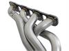 48-32012-YC Twisted Steel Long Tube Header 2 IN & Mid Pipe 304 Stainless Steel w/ Cat Dodge Challenger/Charger Hellcat 15-21 SRT - image 1
