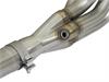 48-32012-YN Twisted Steel Long Tube Header 2 IN & Mid Pipe 304 Stainless Steel Dodge Challenger/Charger Hellcat 15-21 SRT-8 V8-6 - image 1