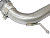 48-33017-HN Twisted Steel Down Pipe 3 IN 304 Stainless Steel Ford Mustang 15-21 L4-2.3L (t) - image 2